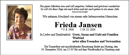 Frieda Jansen