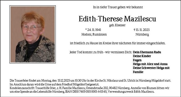 Edith-Therese Mazilescu