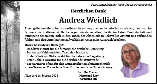 Andrea Weidlich