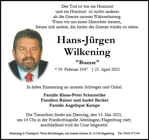 Hans-Jürgen Wilkening