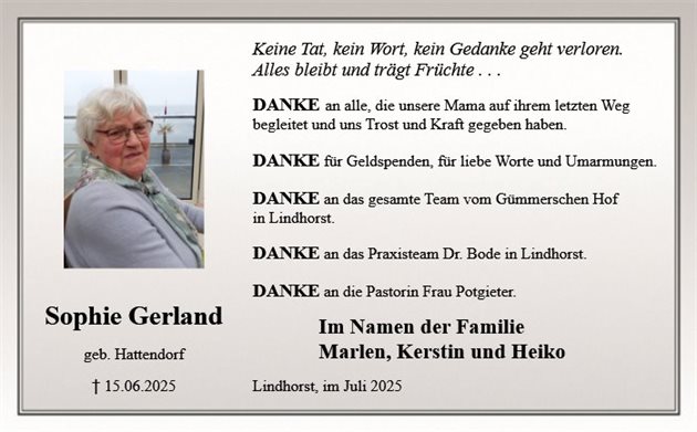 Sophie Gerland