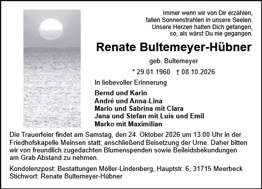 Renate Bultemeyer-Hübner