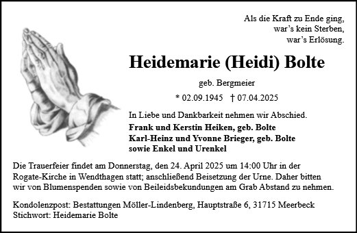 Heidemarie Bolte