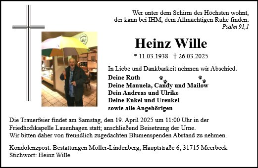 Heinz Wille