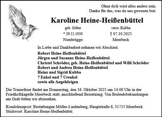 Karoline Heine-Heißenbüttel