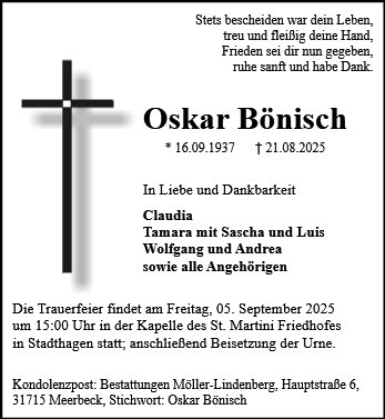 Oskar Bönisch