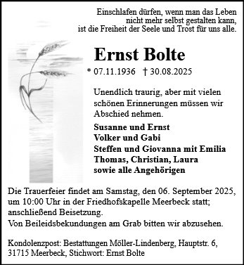 Ernst Bolte