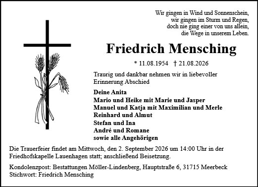Friedrich Mensching