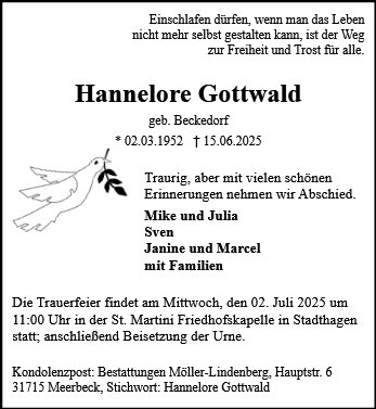 Hannelore Gottwald