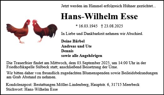 Hans-Wilhelm Esse
