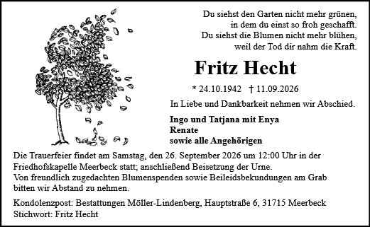 Fritz Hecht