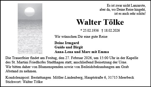 Walter Tölke