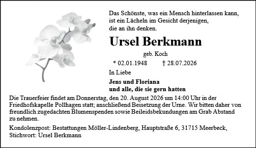 Ursel Berkmann