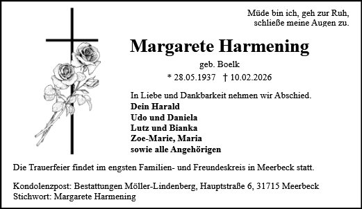 Margarete Harmening