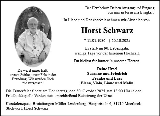 Horst Schwarz