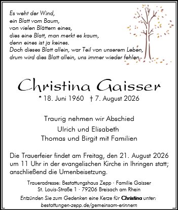 Christina Gaißer
