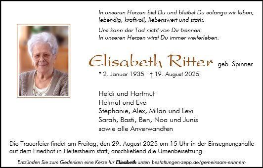 Elisabeth Ritter