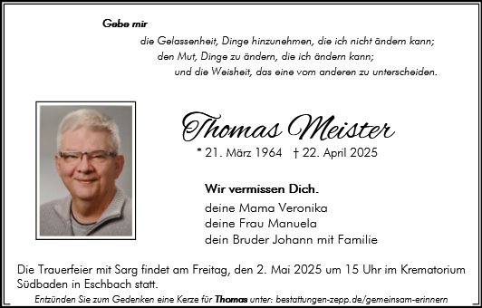 Thomas Meister