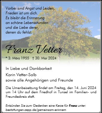 Franz Vetter