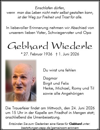 Gebhard Wiederle