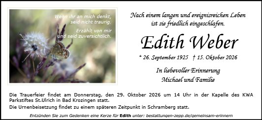 Edith Weber