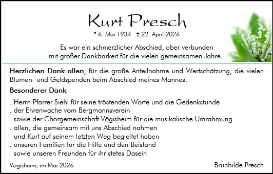 Kurt Presch