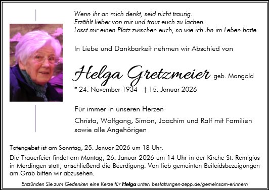 Helga Gretzmeier