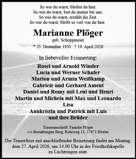 Marianne Plöger