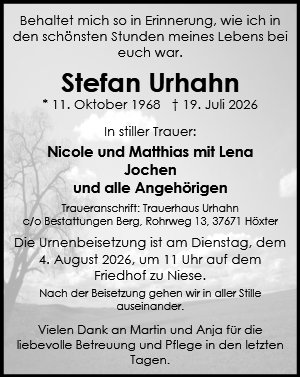 Stefan Urhahn