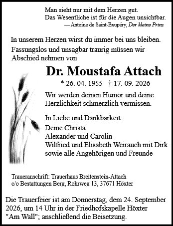 Dr. Moustafa Attach