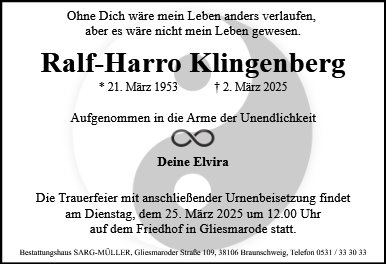 Ralf-Harro Klingenberg