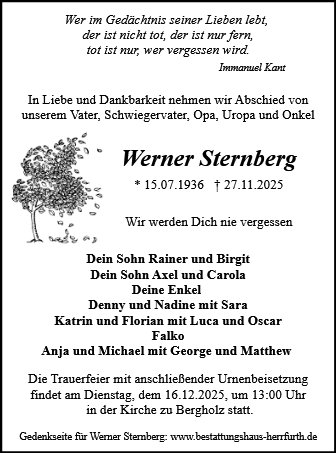 Werner Sternberg