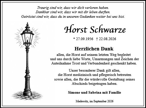 Horst Schwarze