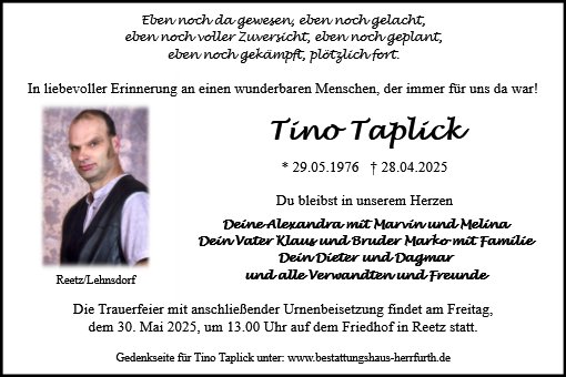 Tino Taplick