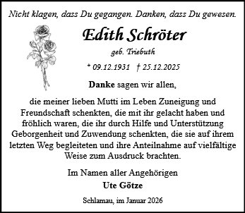 Edith Schröter