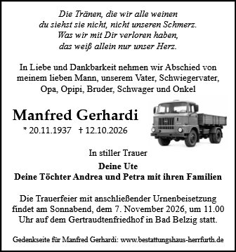 Manfred Gerhardi