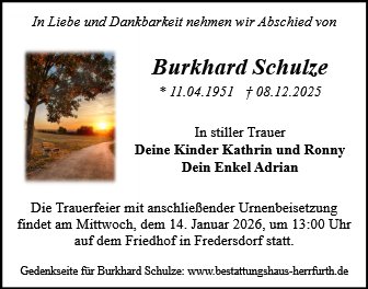 Burkhard Schulze