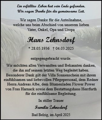Hans Zehnsdorf