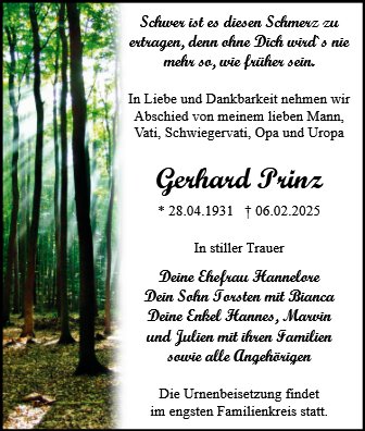 Gerhard Prinz
