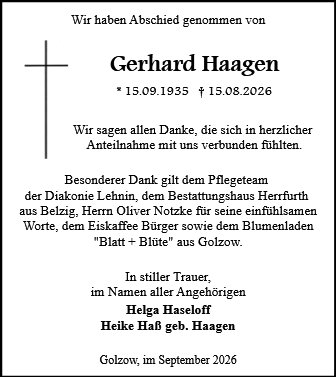 Gerhard Haagen
