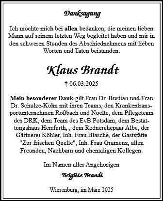 Klaus Brandt