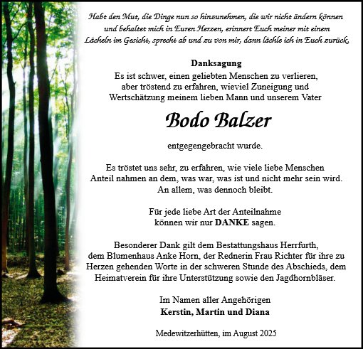 Bodo Balzer