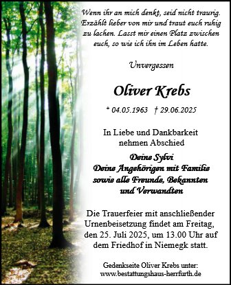 Oliver Krebs