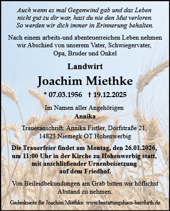 Joachim Miethke