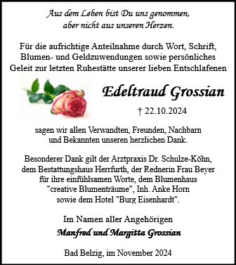 Edeltraud Grossian
