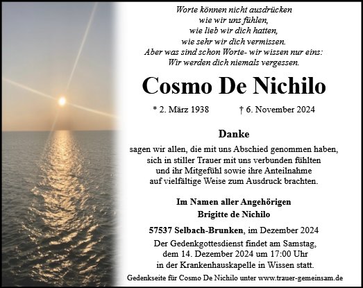 Cosmo de Nichilo