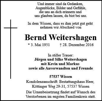 Bernd Weitershagen