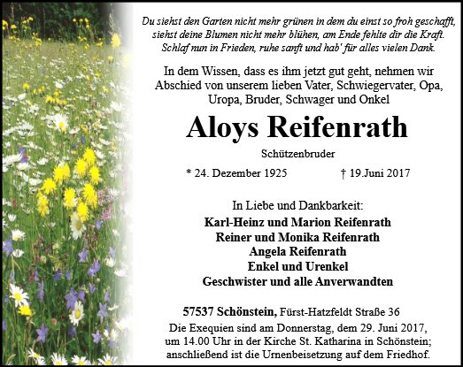 Aloys Reifenrath