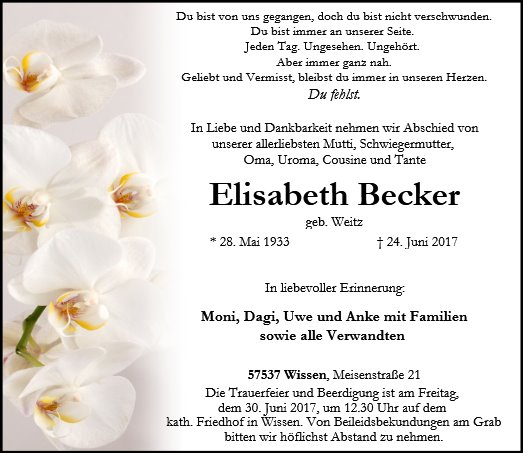 Elisabeth Becker