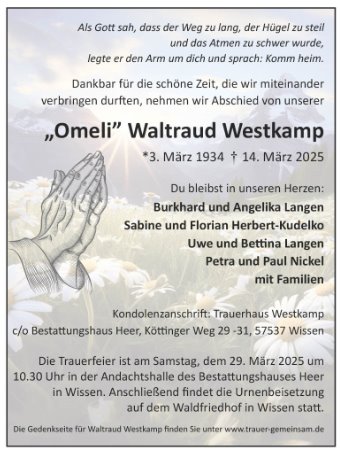 Waltraud Westkamp